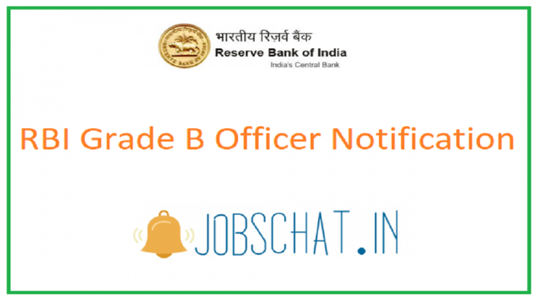 RBI Grade B Officer Notification 2021 322 Vacancy