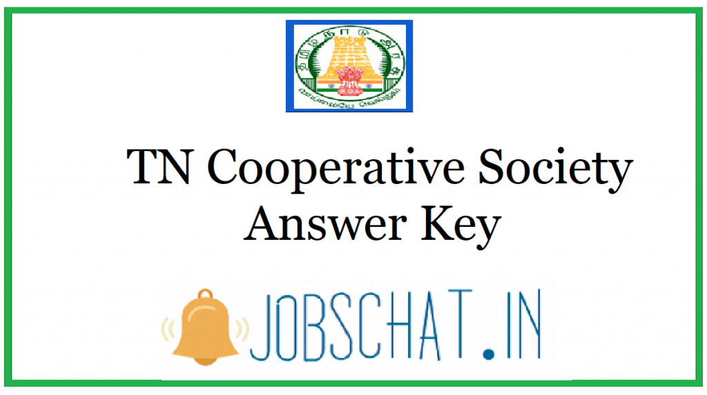 Tn Cooperative Society Answer Key Out Cut Off Marks