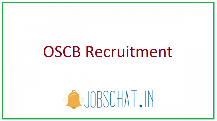 OSCB Recruitment 2020 786 Banking Assistant AM Jobs