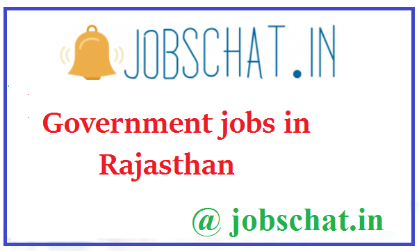 Government jobs in Rajasthan