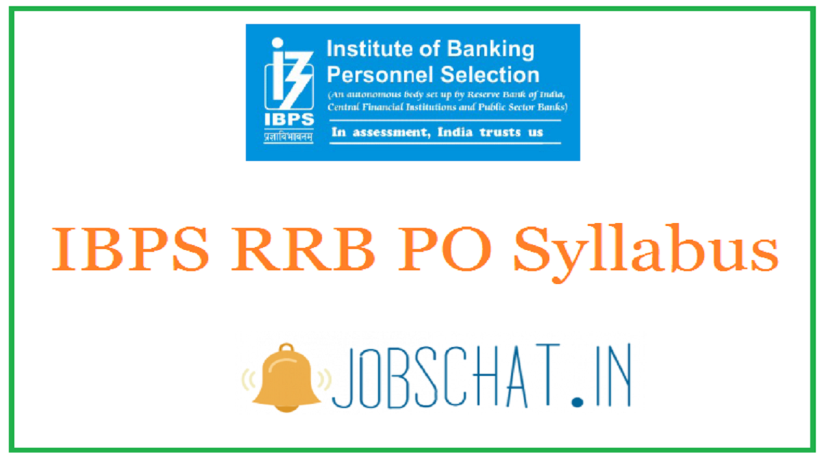 ibps rrb bank po syllabus ibps rrb bank po syllabus