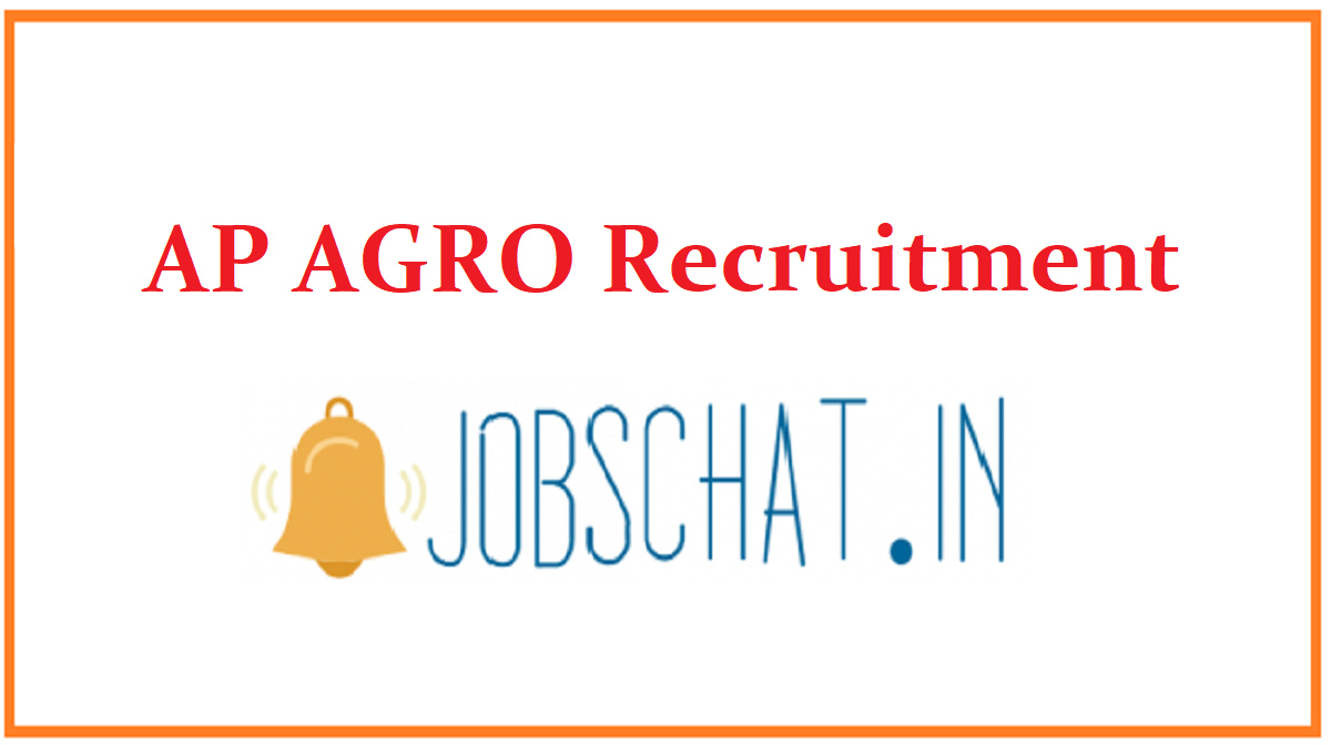 AP AGRO Recruitment 