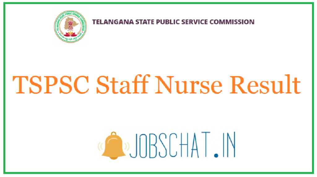 TSPSC Staff Nurse Result
