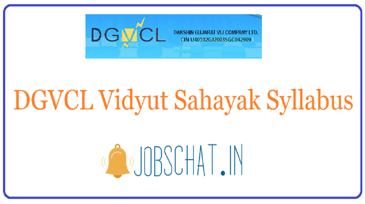 DGVCL Vidyut Sahayak Syllabus