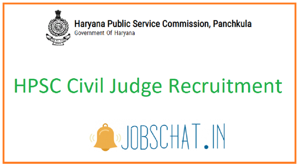 HPSC Civil Judge Recruitment