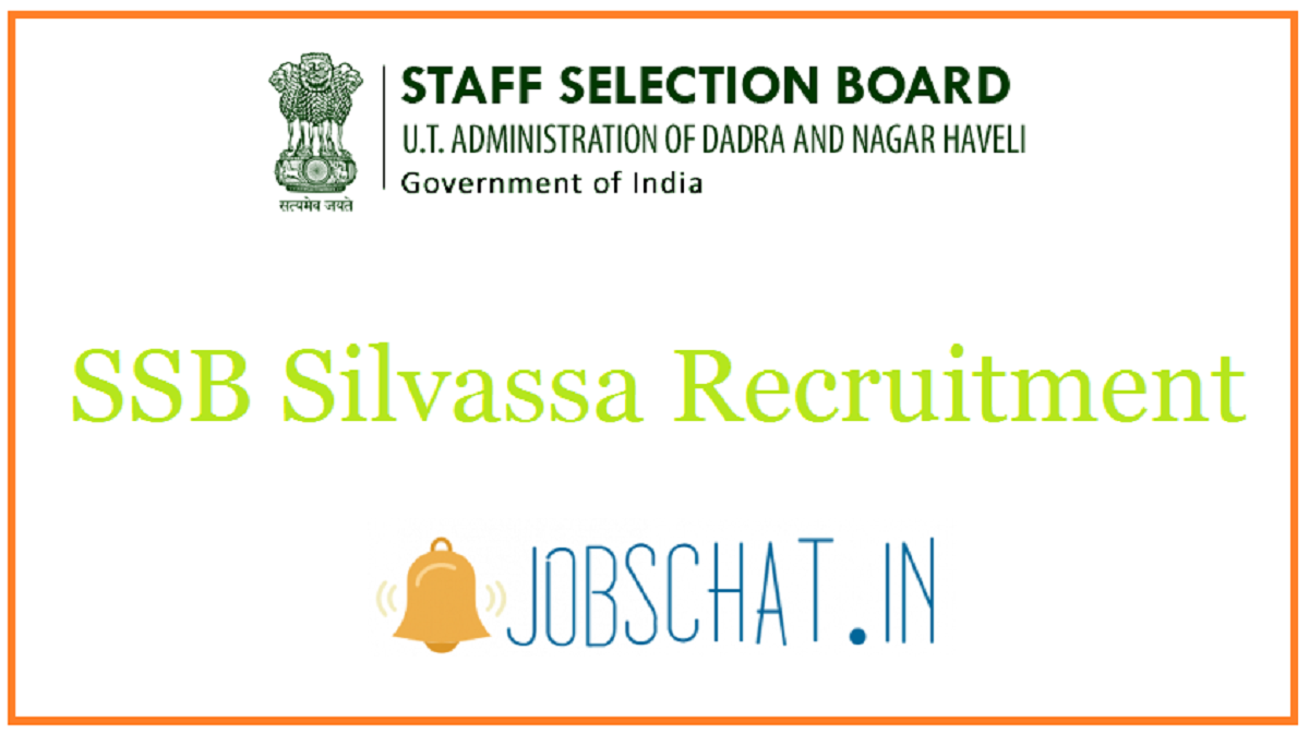 SSB Silvassa Recruitment