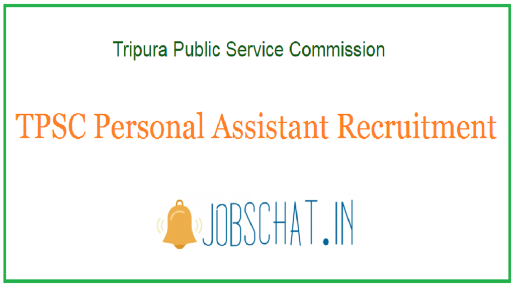 TPSC Personal Assistant Recruitment