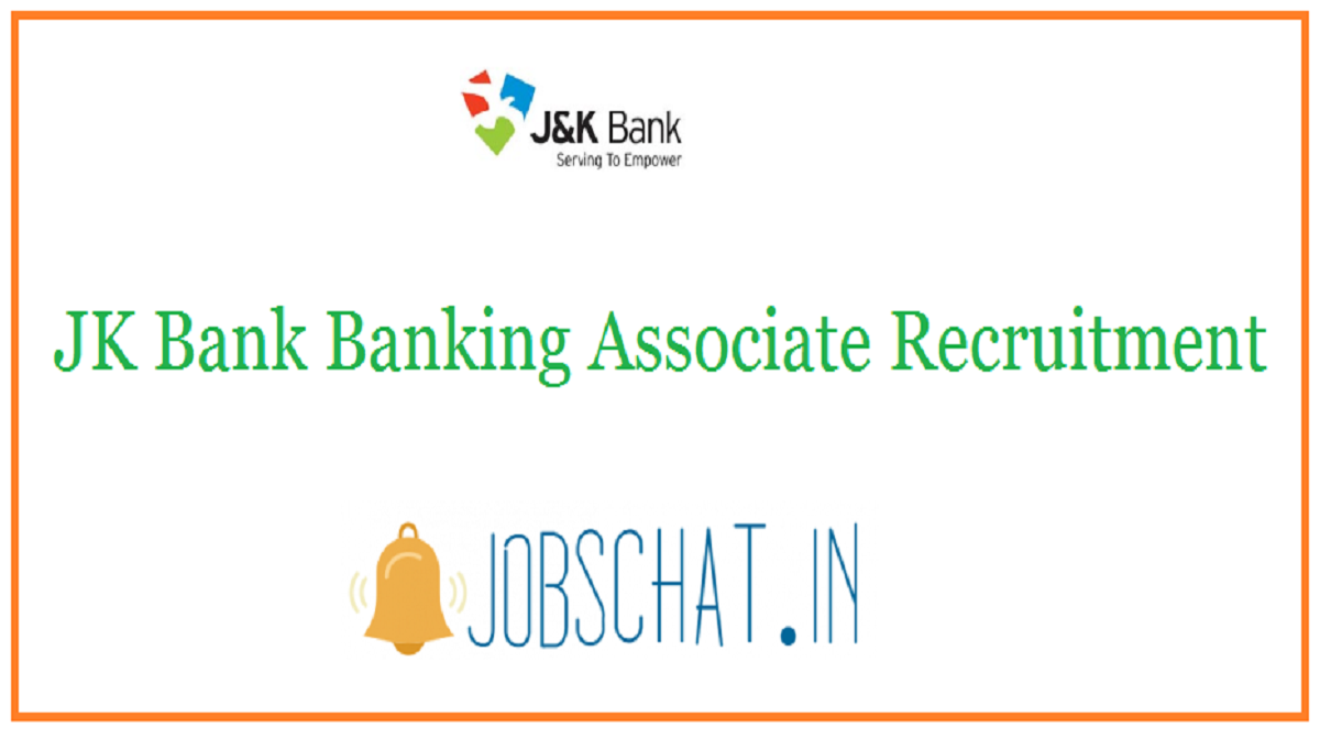 JK Bank Banking Associate Recruitment
