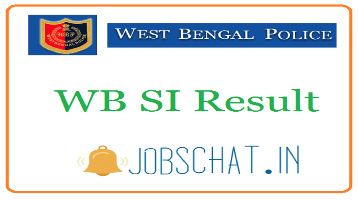 WB SI Result 2020 Out | WB Sub Inspector PMT, PET Date