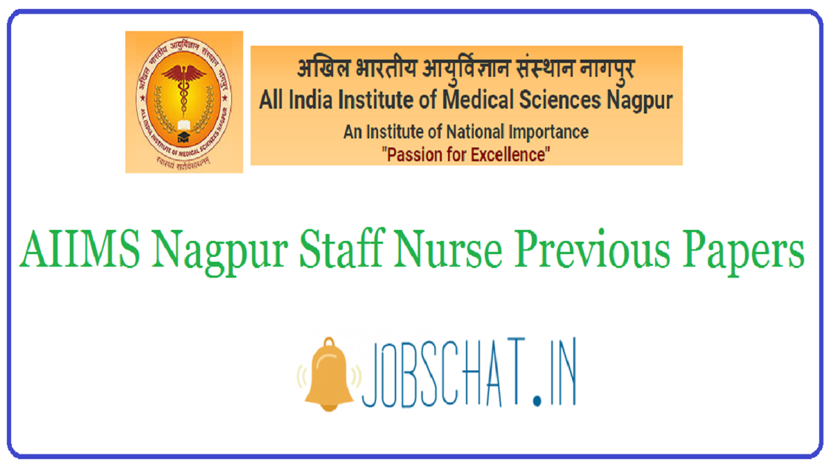 AIIMS Nagpur Staff Nurse Previous Papers