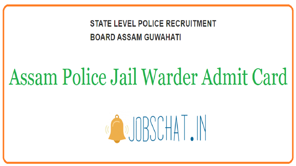 Assam Police Jail Warder Admit Card