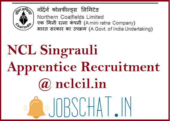 NCL Singrauli Apprentice Recruitment 2019 | 2482 Trade Apprentice Jobs