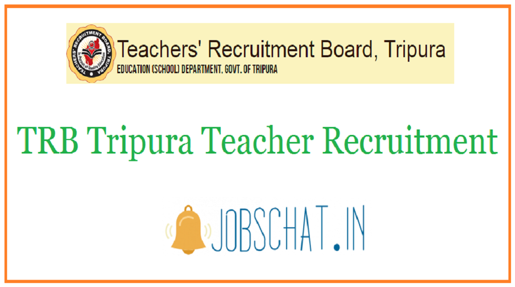 TRB Tripura Teacher Recruitment