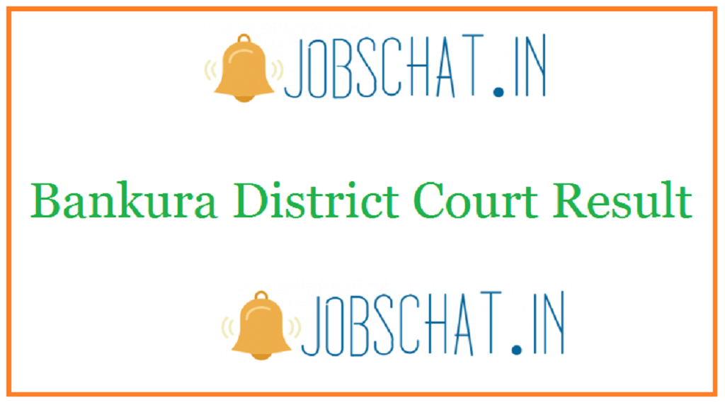 Bankura District Court Result