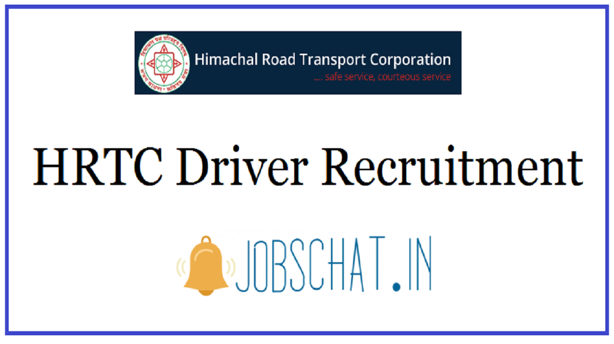 HRTC Driver Recruitment