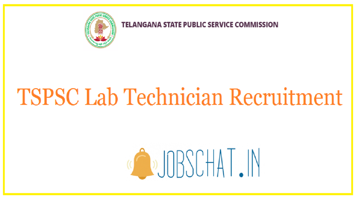 TSPSC Lab Technician Recruitment