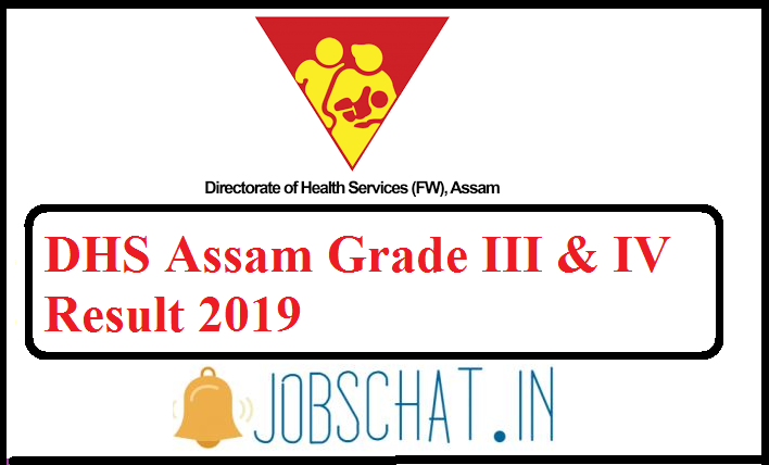 DHS Assam Grade III Result