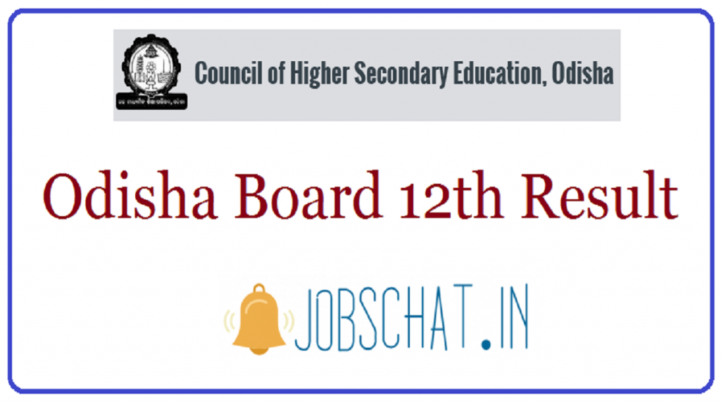 Odisha Board 12th Result 2020 CHSE Odisha +2 Result