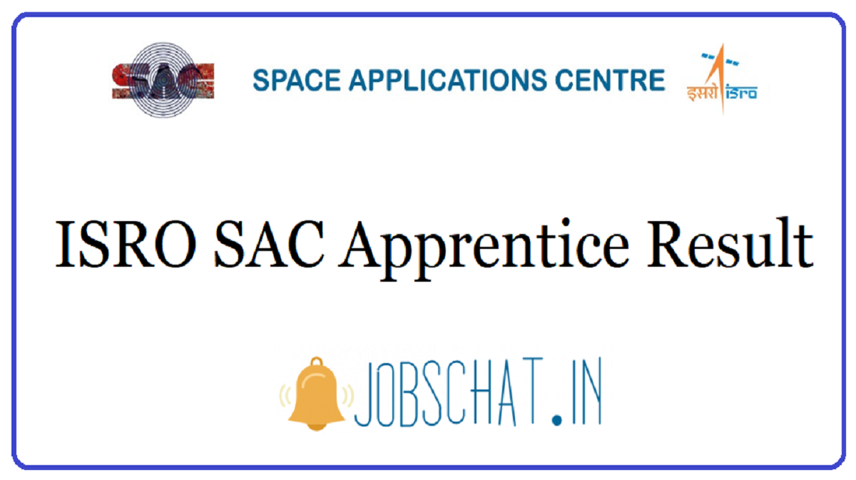 ISRO SAC Apprentice Result