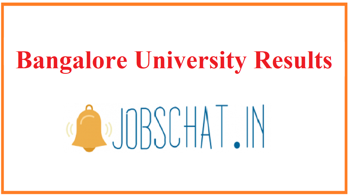Bangalore University Results 2020 Out All UG, PG