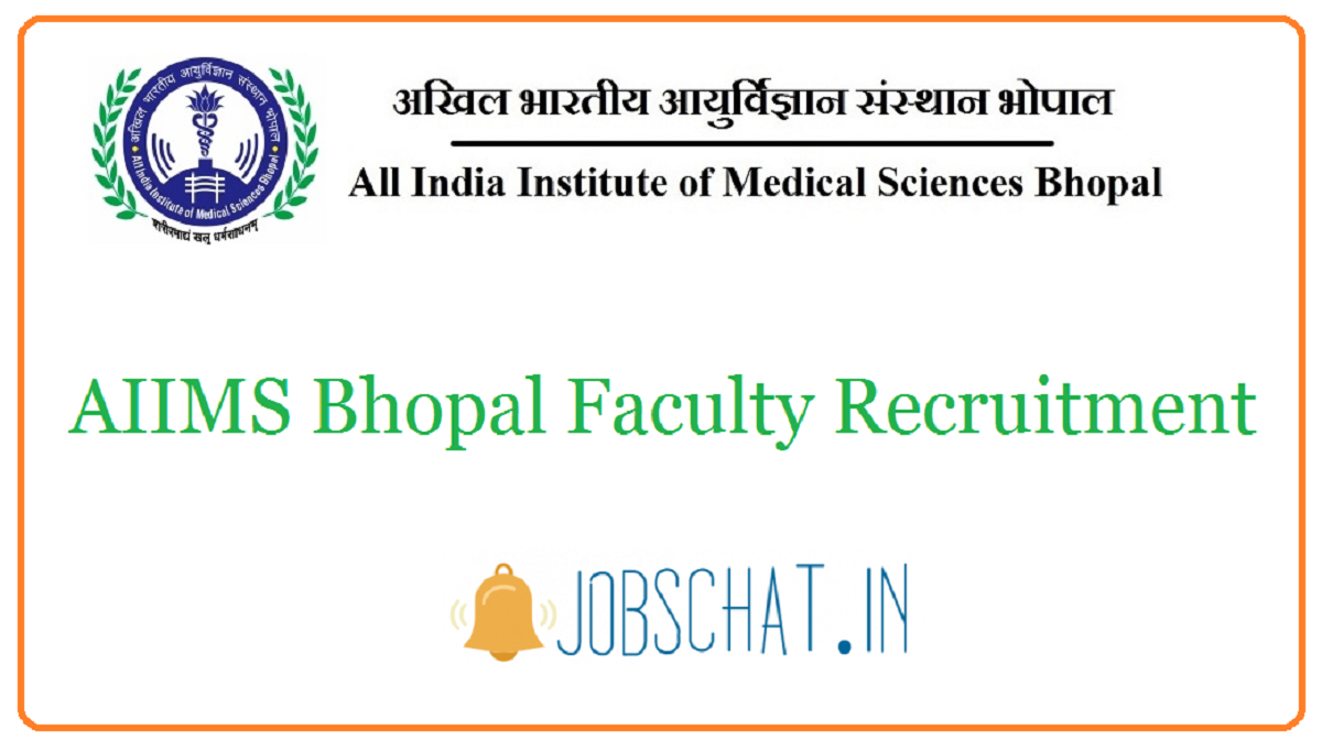 AIIMS Bhopal Faculty Recruitment