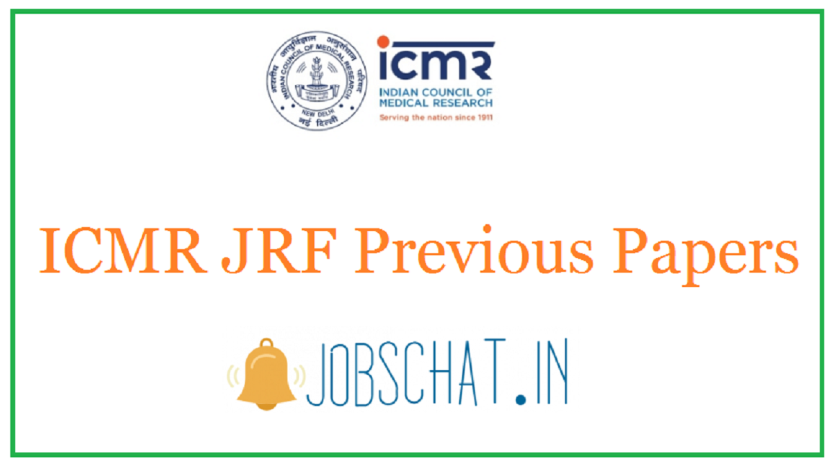 ICMR JRF Previous Papers