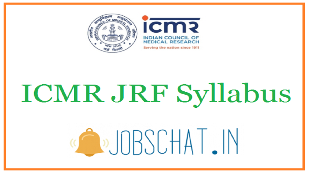 ICMR JRF Syllabus