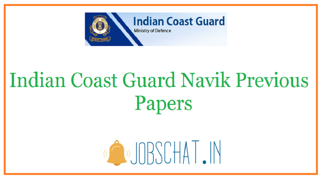 Indian Coast Guard Navik Previous Papers