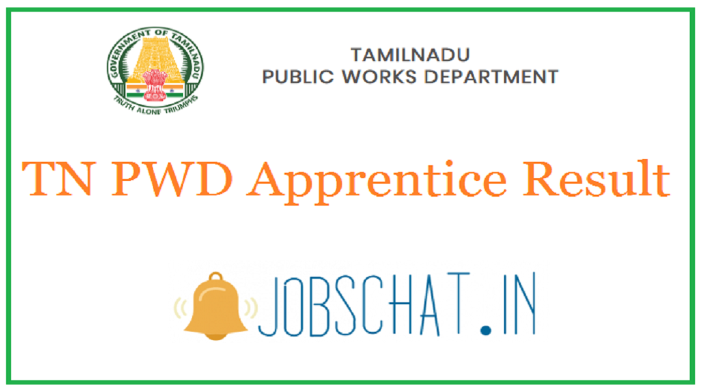 TN PWD Apprentice Result