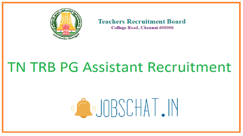 TN TRB PG Assistant Recruitment