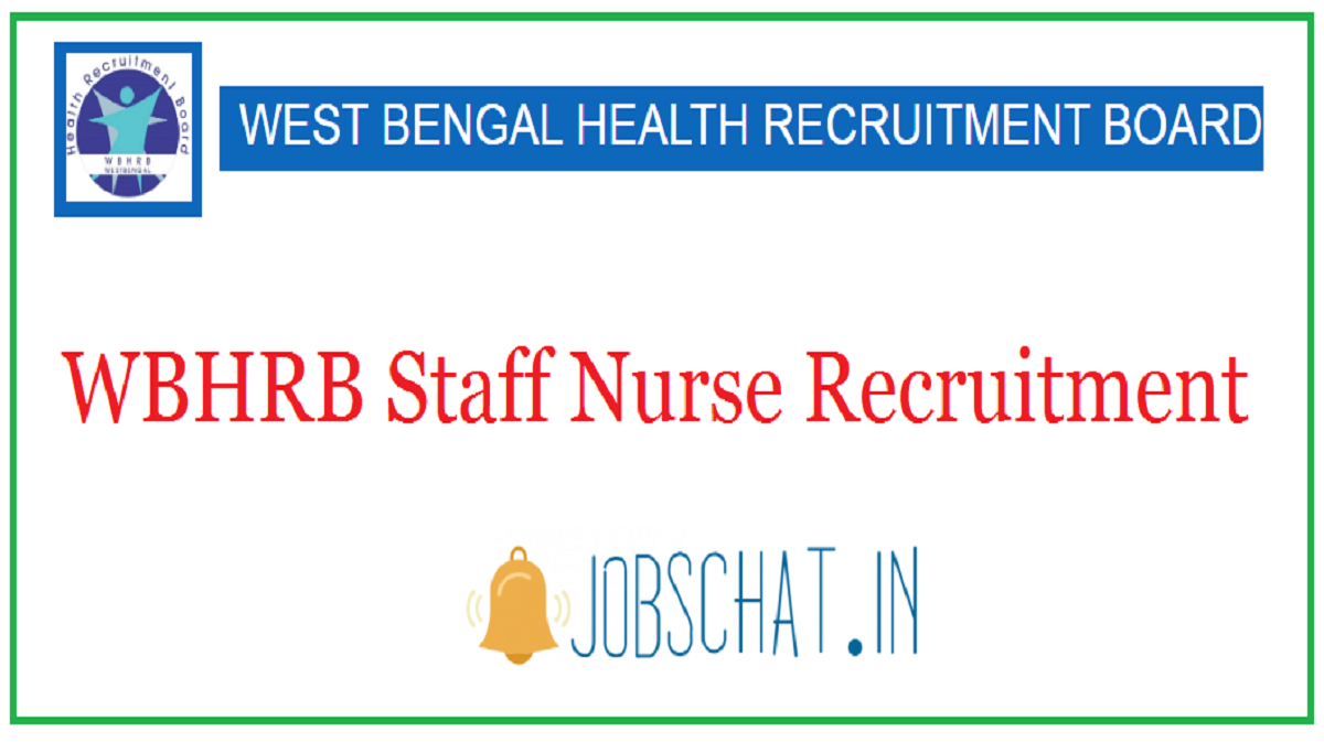 WBHRB Staff Nurse Recruitment
