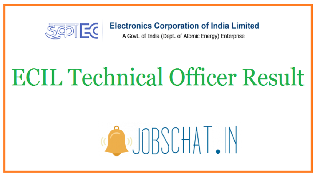 ECIL Technical Officer Result