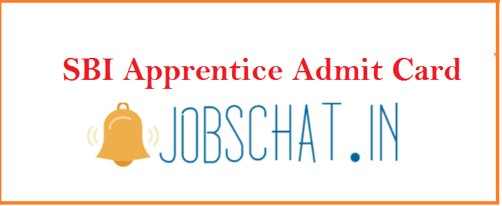 SBI Apprentice Admit Card 2019 Out | SBI Apprentice Exam Date 23.10.19