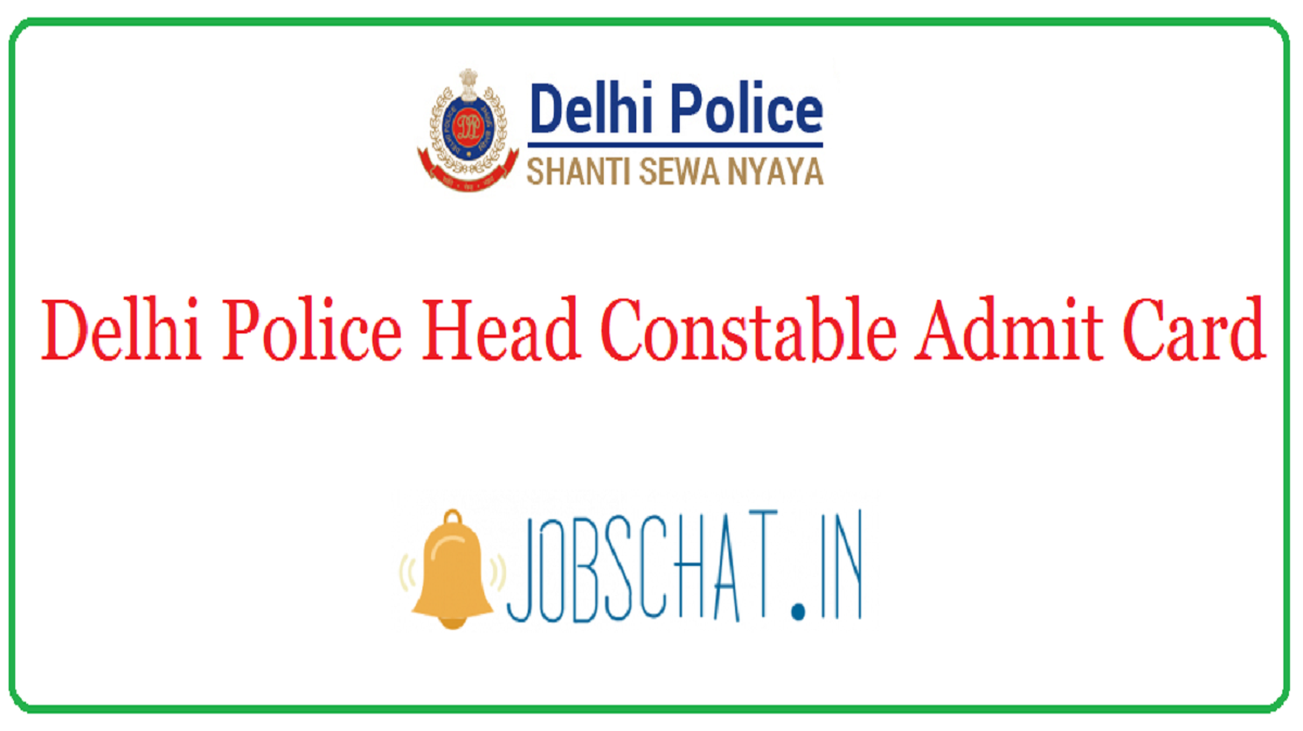 Delhi Police Head Constable Admit Card