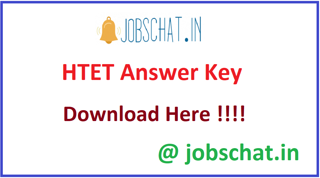HTET Answer Key