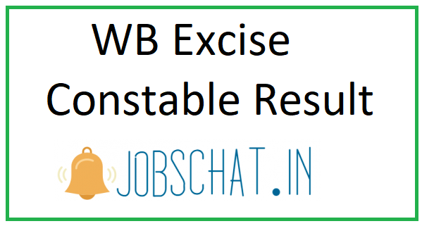 WB Excise Constable Result 