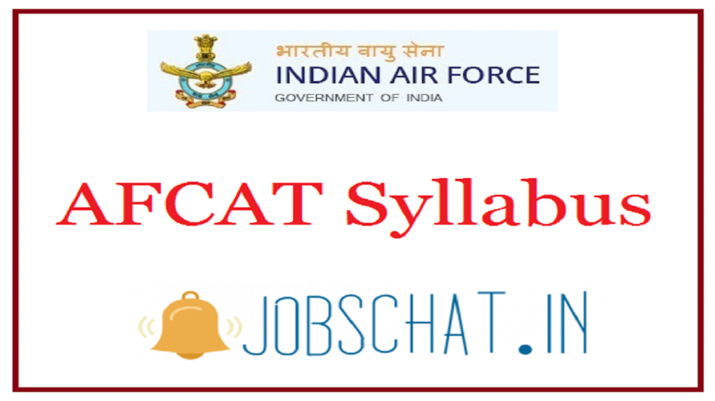 AFCAT Syllabus