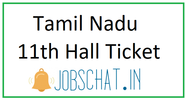 Tamil Nadu 11th Hall Ticket