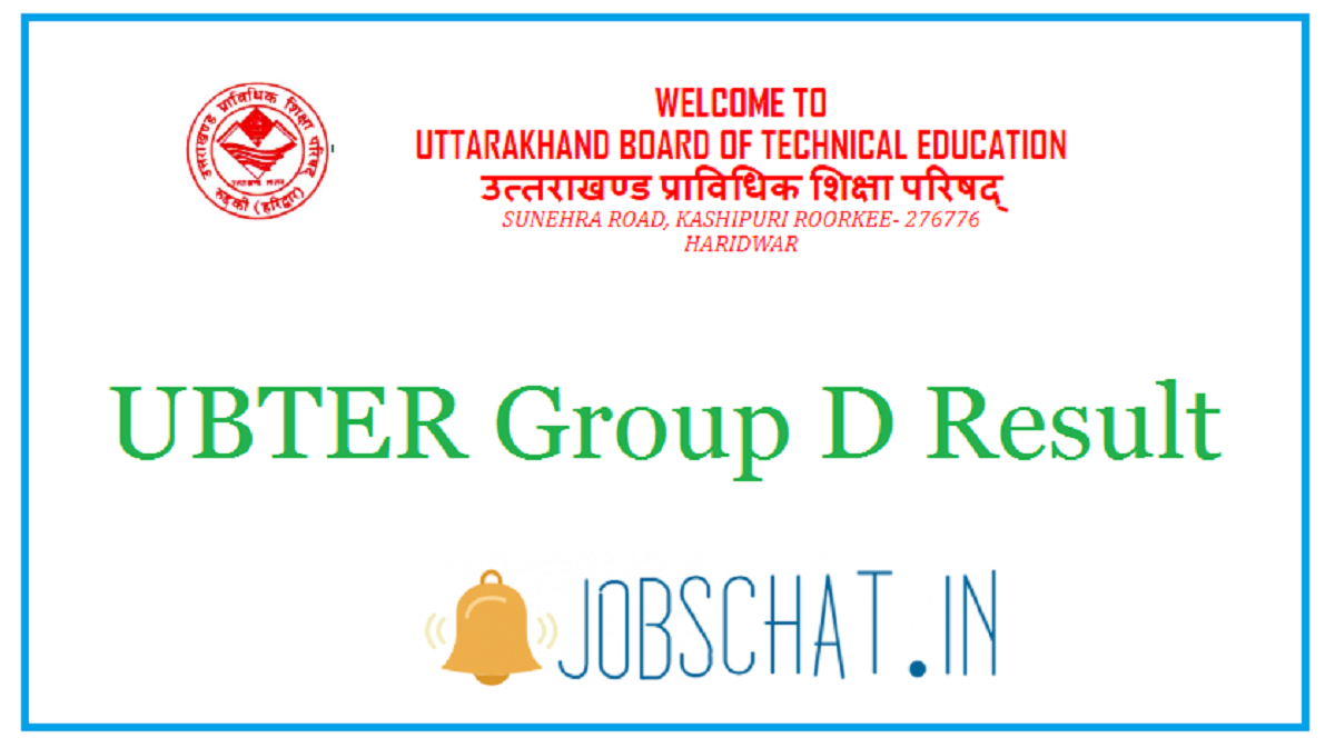 UBTER Group D Result