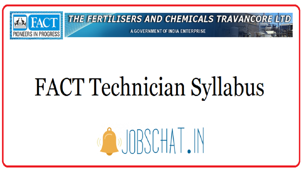 FACT Technician Syllabus