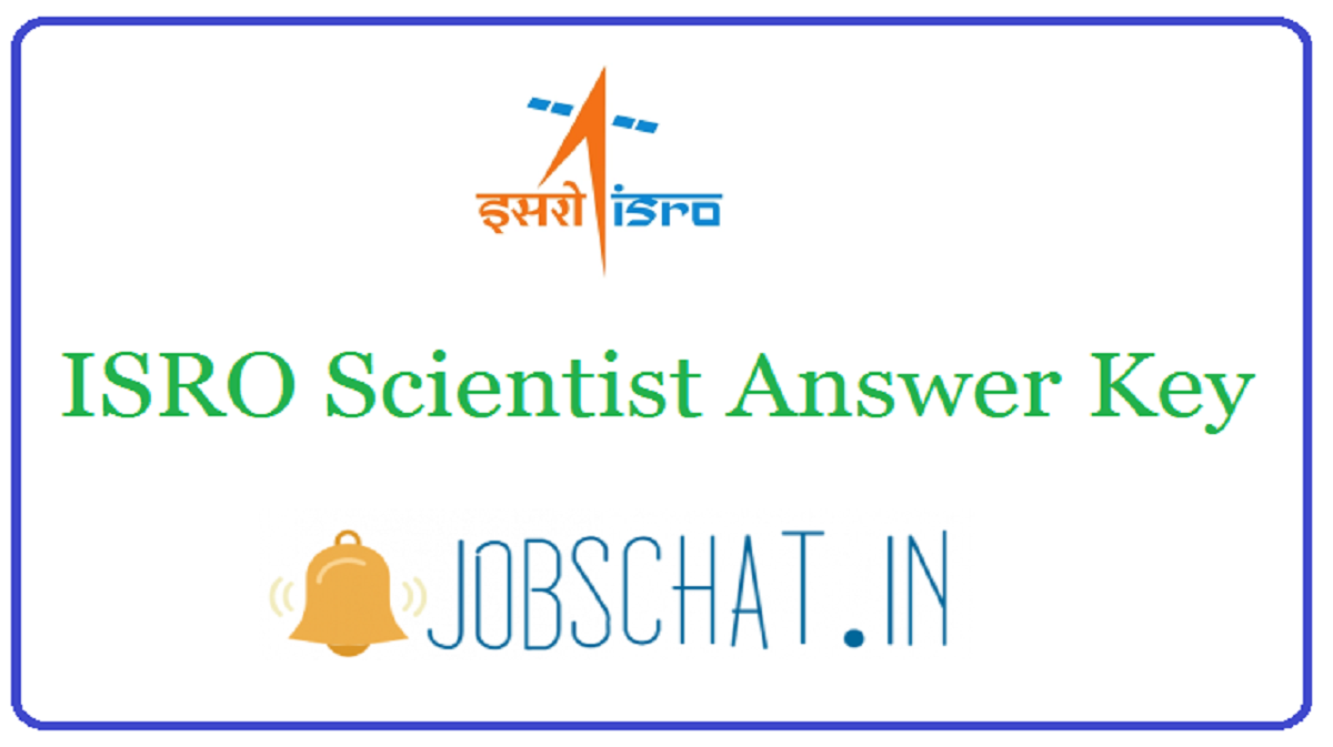 ISRO Scientist Answer Key