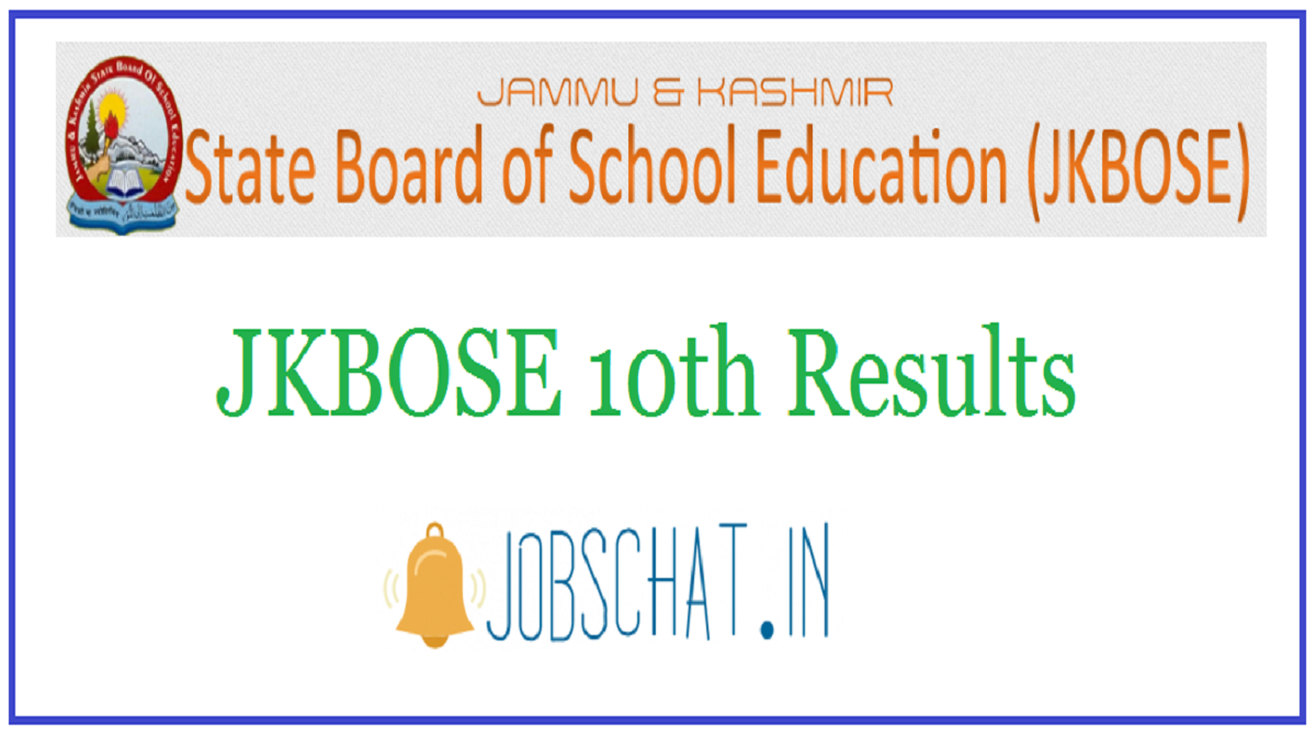 JKBOSE 10th Results