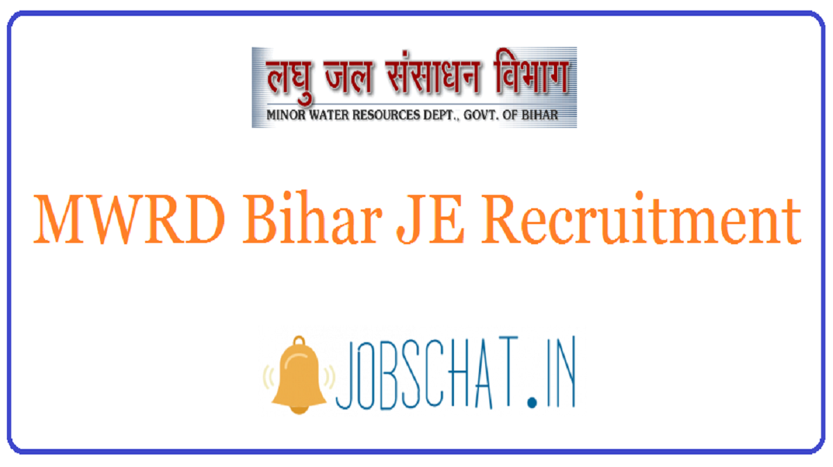 MWRD Bihar JE Recruitment