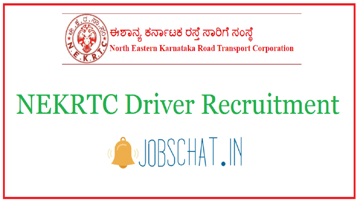 NEKRTC Driver Recruitment