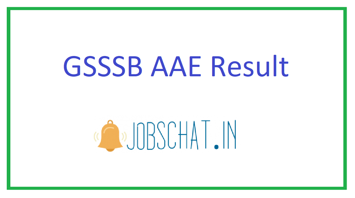 GSSSB AAE Result