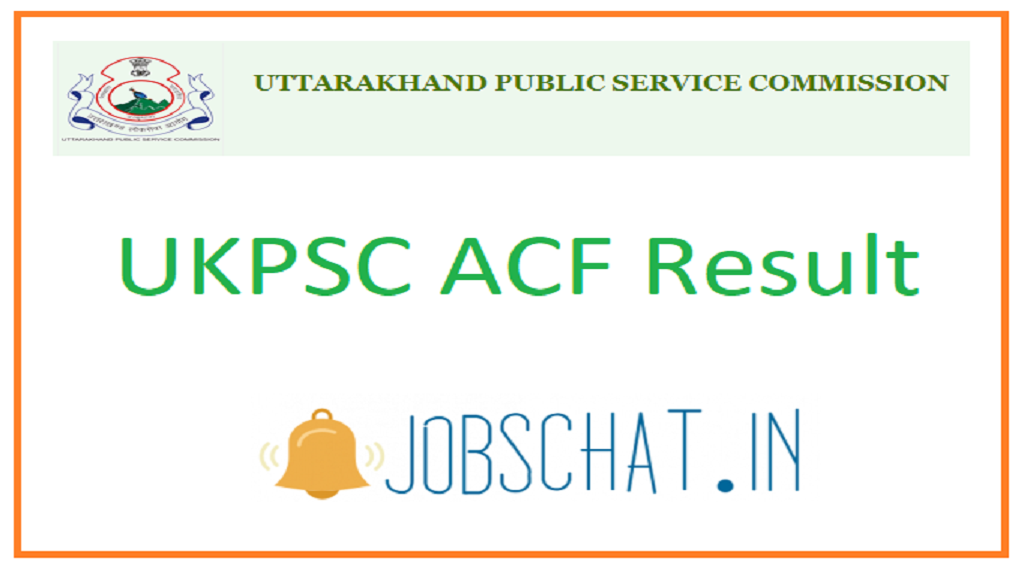 UKPSC ACF Result