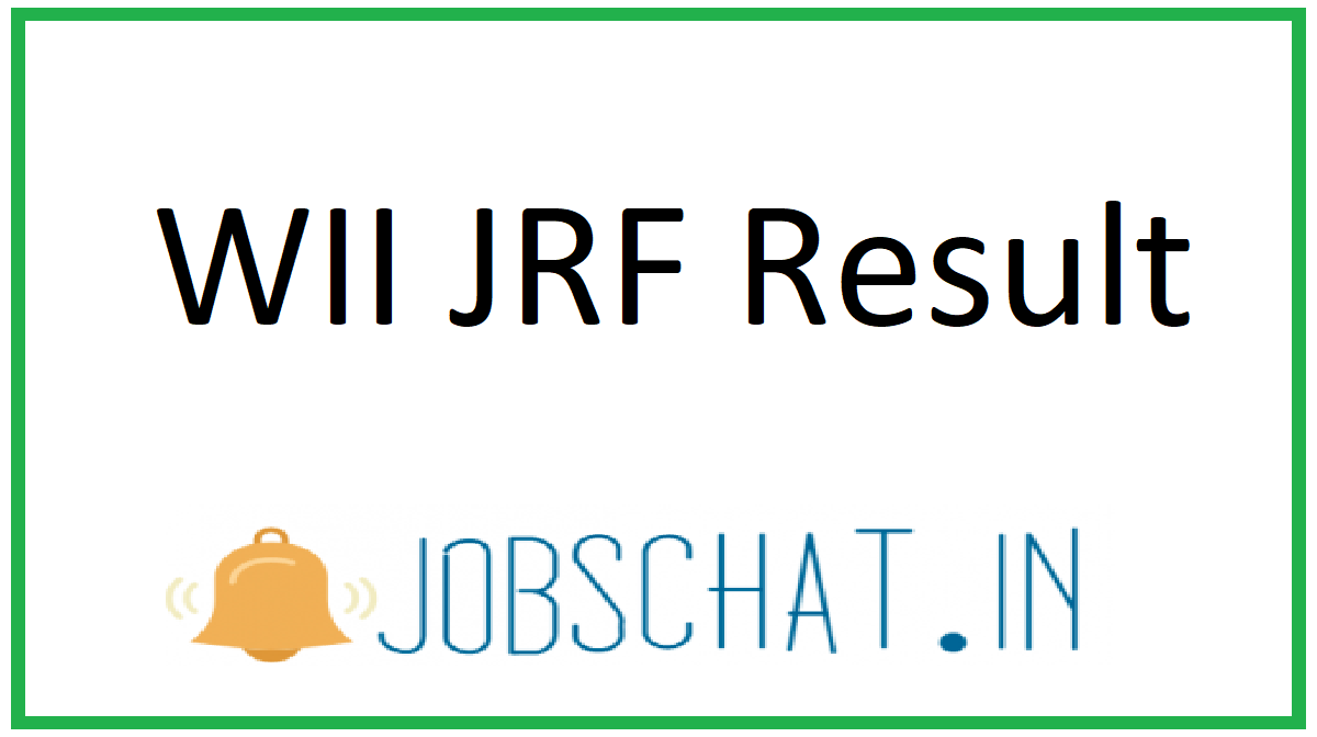 WII JRF Result