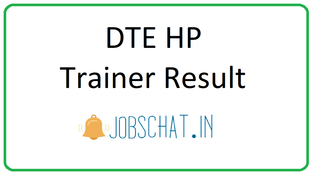 DTE HP Trainer Result