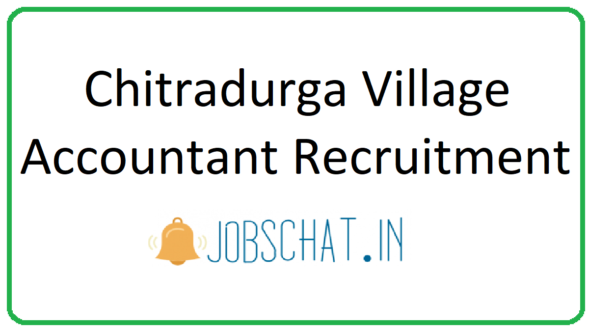 Chitradurga Village Accountant Recruitment 