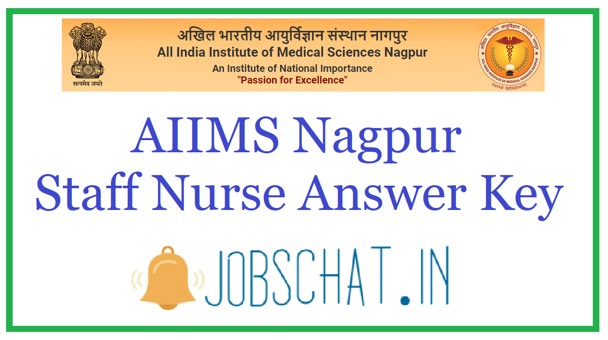 AIIMS Nagpur Staff Nurse Answer Key